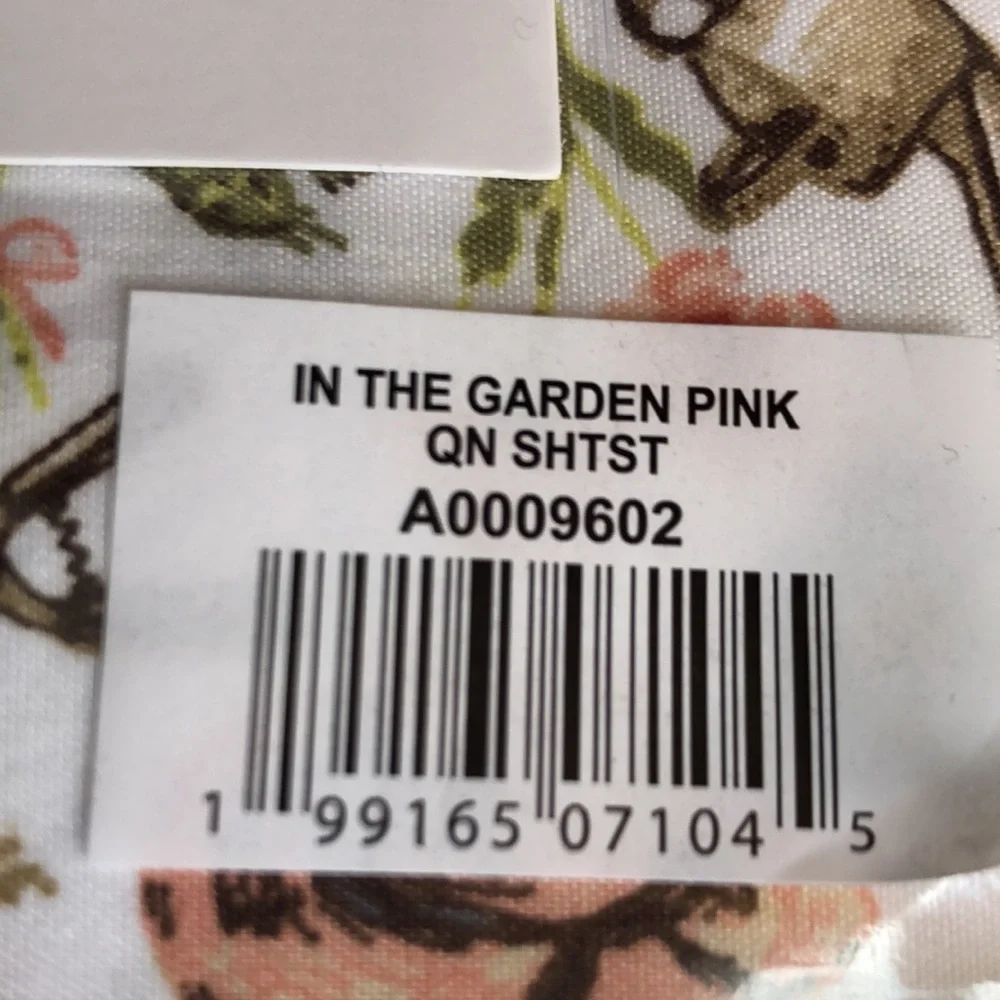 Martha Stewart Everyday Garden Print Queen Sheet Set
